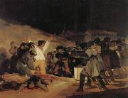Francisco de goya y Lucientes The Executios of May3,1808,1804 Spain oil painting artist